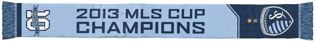 2013 MLS Cup Champions 10th Anniversary Scarf