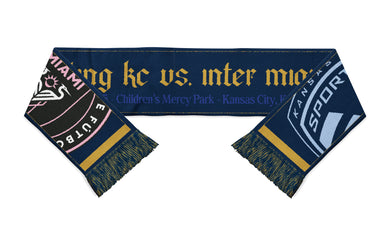 2025 CCC - Sporting KC vs. Inter Miami Match-Up Scarf