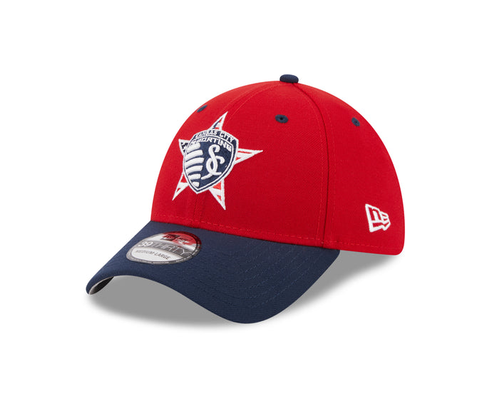 2023 Americana 39Thirty Fitted - Red/Navy