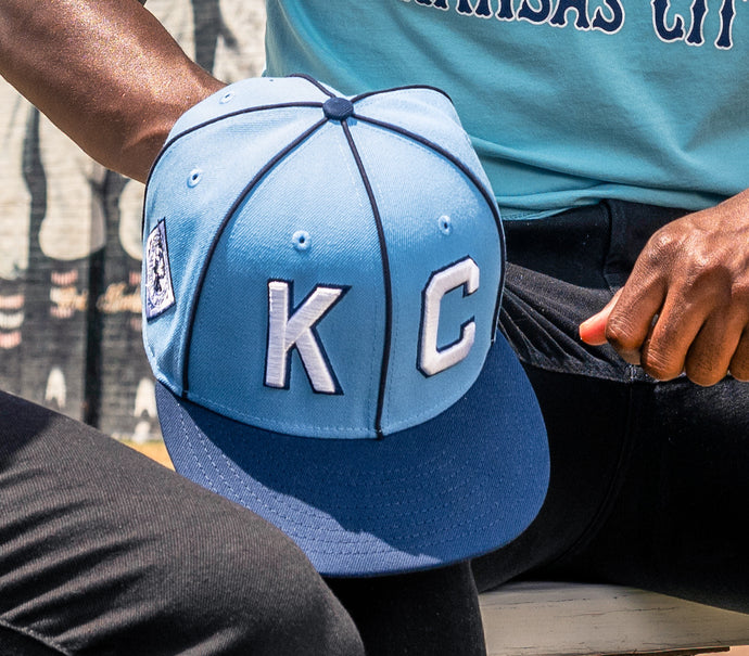 2023 NLBM x SKC 9Fifty Snapback - Sporting Blue/Navy