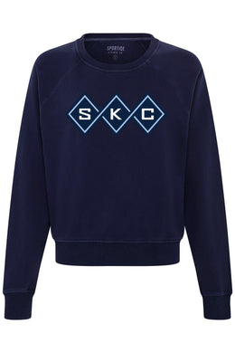 Argyle French Terry Crewneck