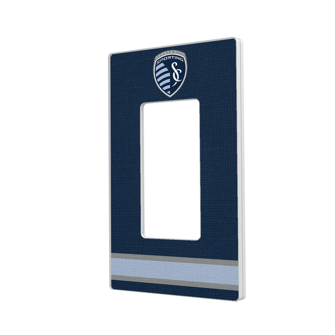 Sporting KC Single Rocker Light Switch Plate